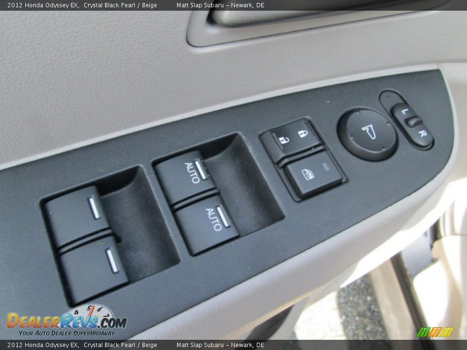 2012 Honda Odyssey EX Crystal Black Pearl / Beige Photo #13