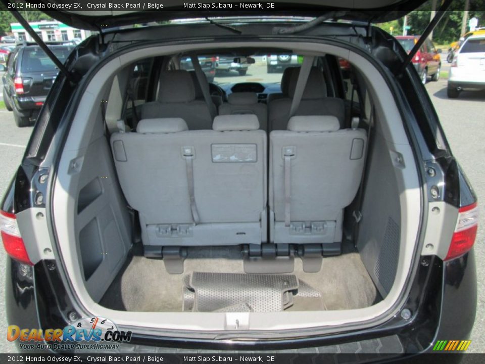 2012 Honda Odyssey EX Crystal Black Pearl / Beige Photo #19