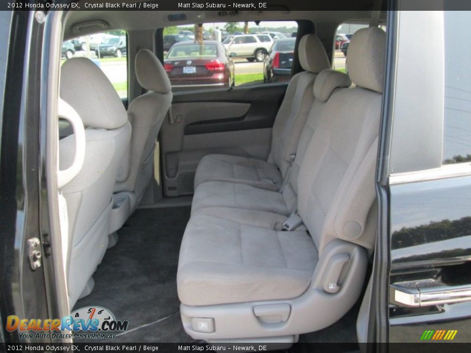 2012 Honda Odyssey EX Crystal Black Pearl / Beige Photo #21
