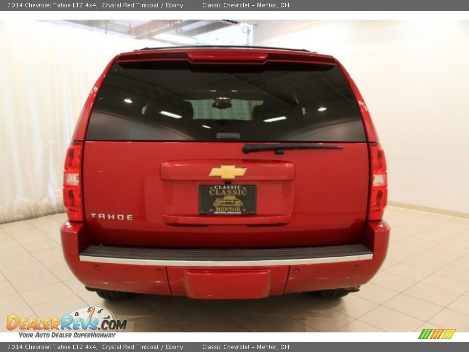 2014 Chevrolet Tahoe LTZ 4x4 Crystal Red Tintcoat / Ebony Photo #13