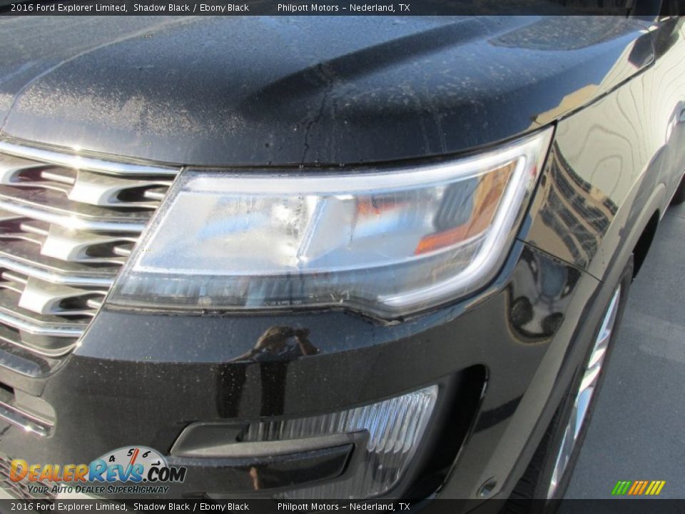 2016 Ford Explorer Limited Shadow Black / Ebony Black Photo #9