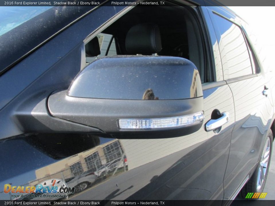 2016 Ford Explorer Limited Shadow Black / Ebony Black Photo #12