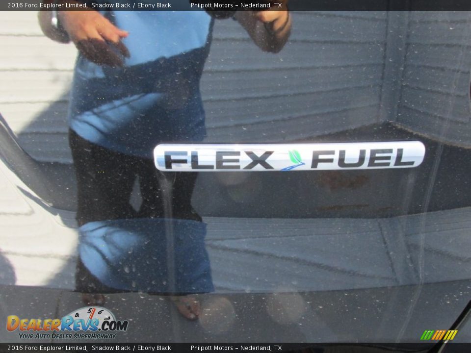 2016 Ford Explorer Limited Shadow Black / Ebony Black Photo #15