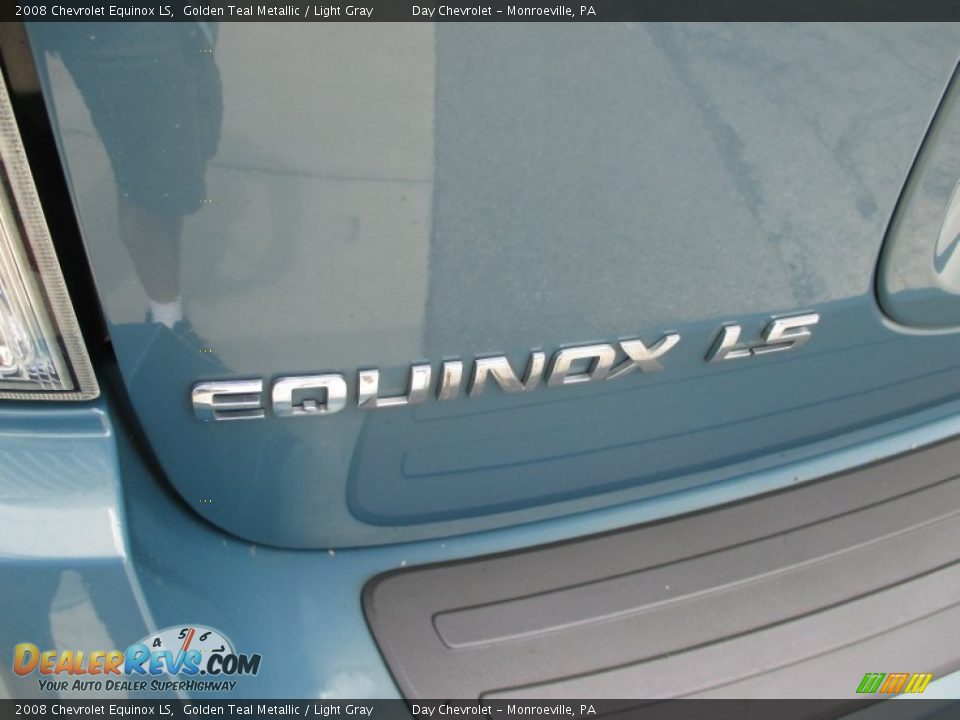 2008 Chevrolet Equinox LS Golden Teal Metallic / Light Gray Photo #7