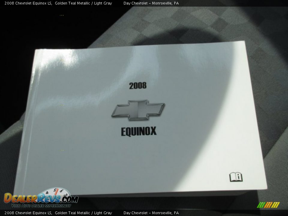 2008 Chevrolet Equinox LS Golden Teal Metallic / Light Gray Photo #30