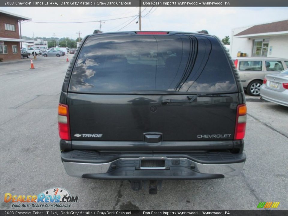 2003 Chevrolet Tahoe LT 4x4 Dark Gray Metallic / Gray/Dark Charcoal Photo #9