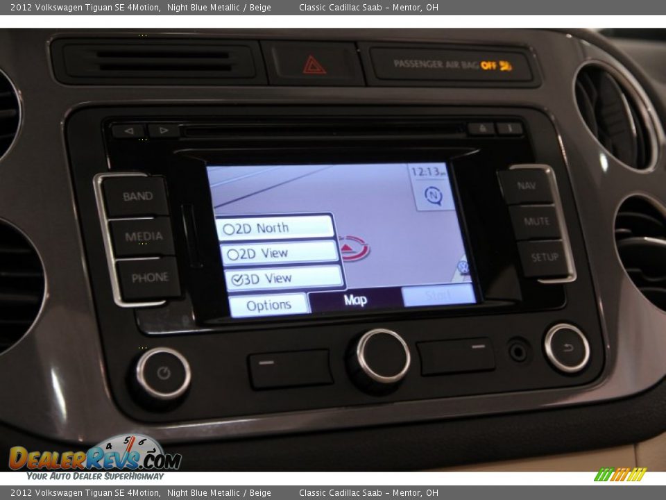 Controls of 2012 Volkswagen Tiguan SE 4Motion Photo #9