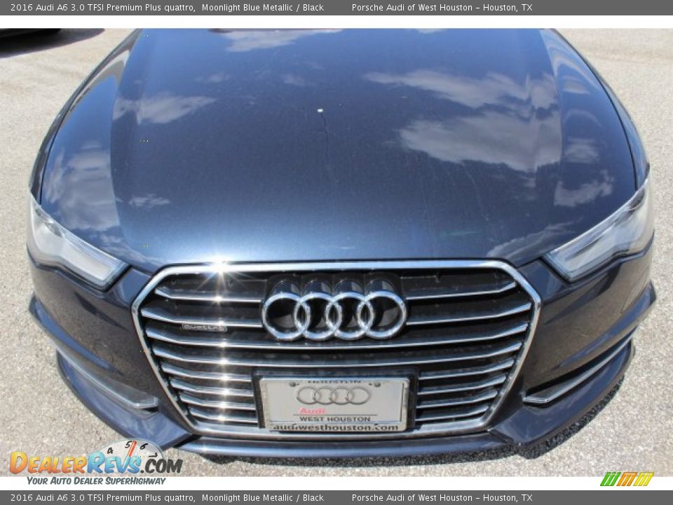 2016 Audi A6 3.0 TFSI Premium Plus quattro Moonlight Blue Metallic / Black Photo #2