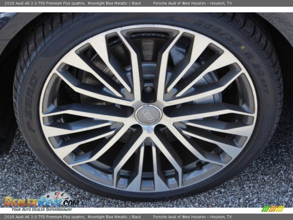 2016 Audi A6 3.0 TFSI Premium Plus quattro Moonlight Blue Metallic / Black Photo #4