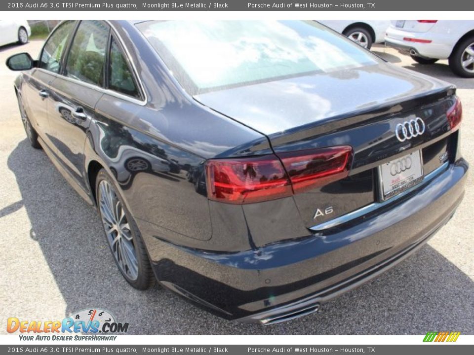 2016 Audi A6 3.0 TFSI Premium Plus quattro Moonlight Blue Metallic / Black Photo #6