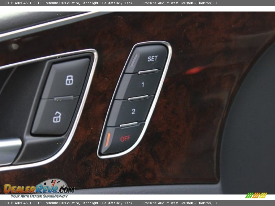 2016 Audi A6 3.0 TFSI Premium Plus quattro Moonlight Blue Metallic / Black Photo #12