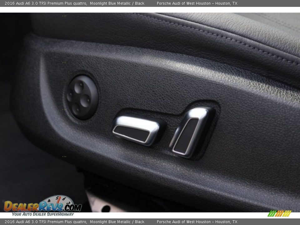 2016 Audi A6 3.0 TFSI Premium Plus quattro Moonlight Blue Metallic / Black Photo #15