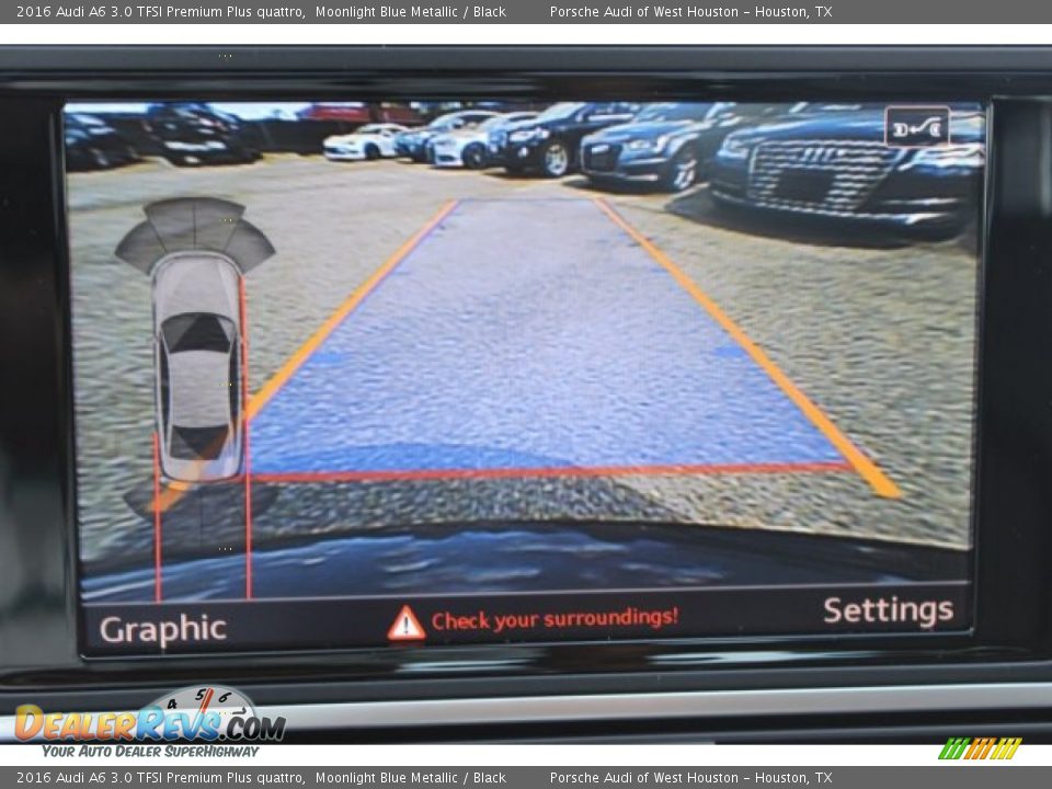 2016 Audi A6 3.0 TFSI Premium Plus quattro Moonlight Blue Metallic / Black Photo #24