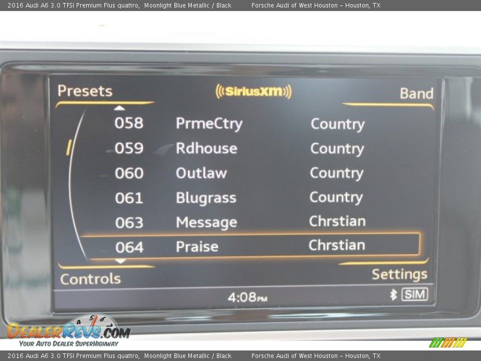 2016 Audi A6 3.0 TFSI Premium Plus quattro Moonlight Blue Metallic / Black Photo #26