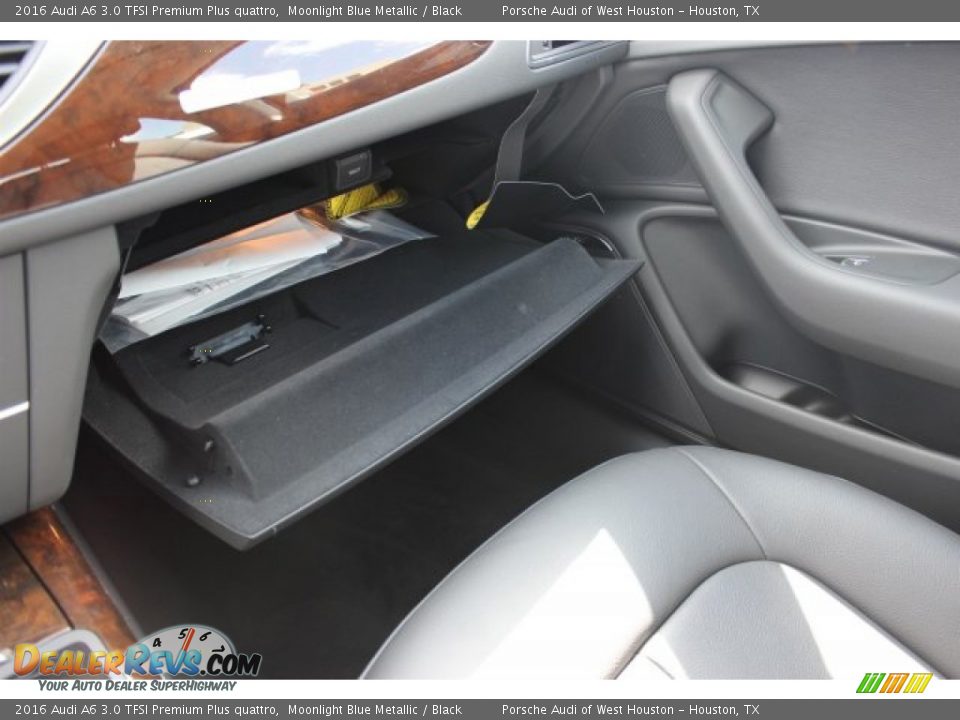 2016 Audi A6 3.0 TFSI Premium Plus quattro Moonlight Blue Metallic / Black Photo #29