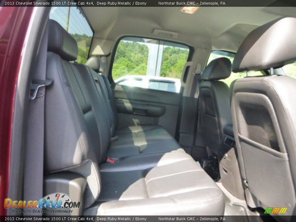 2013 Chevrolet Silverado 1500 LT Crew Cab 4x4 Deep Ruby Metallic / Ebony Photo #7