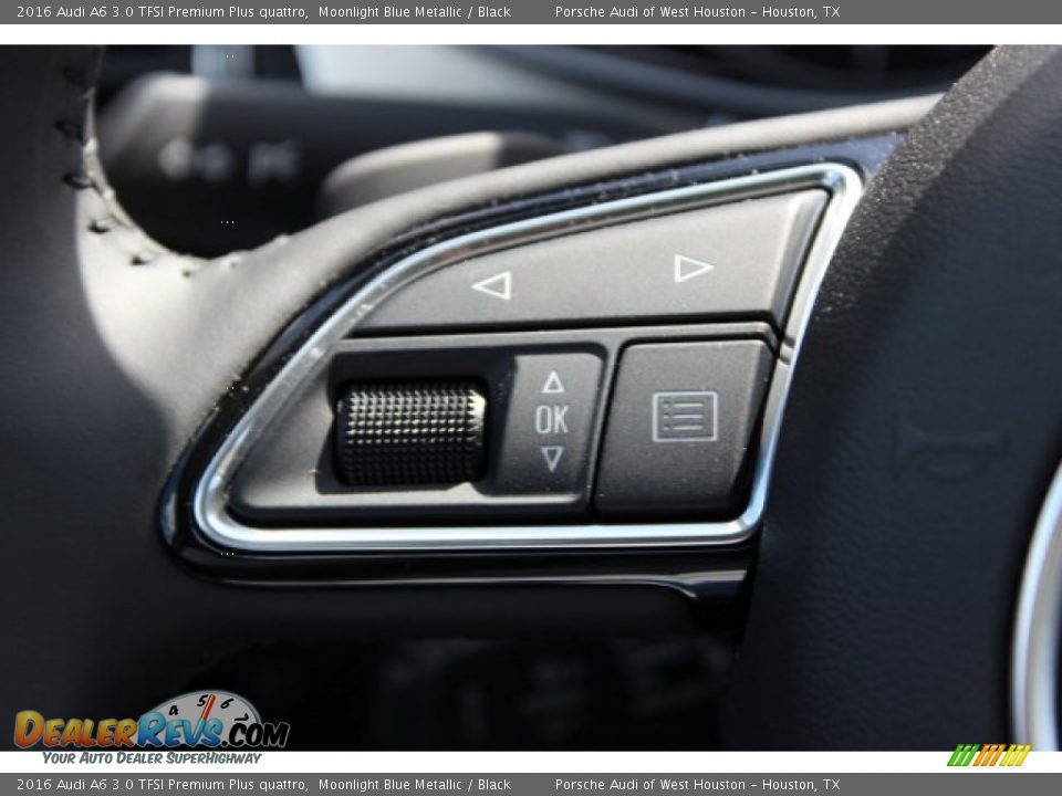 2016 Audi A6 3.0 TFSI Premium Plus quattro Moonlight Blue Metallic / Black Photo #32