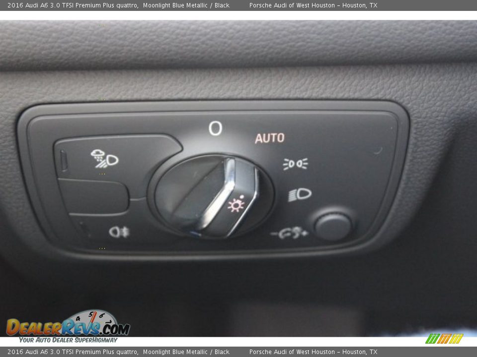 2016 Audi A6 3.0 TFSI Premium Plus quattro Moonlight Blue Metallic / Black Photo #36