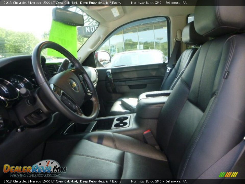2013 Chevrolet Silverado 1500 LT Crew Cab 4x4 Deep Ruby Metallic / Ebony Photo #15