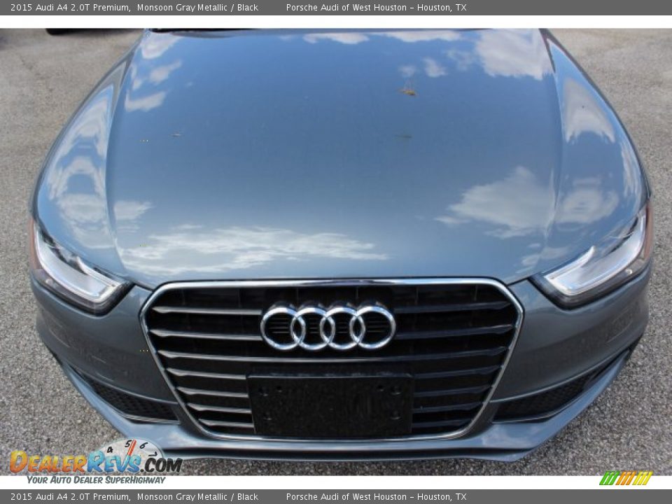 2015 Audi A4 2.0T Premium Monsoon Gray Metallic / Black Photo #2