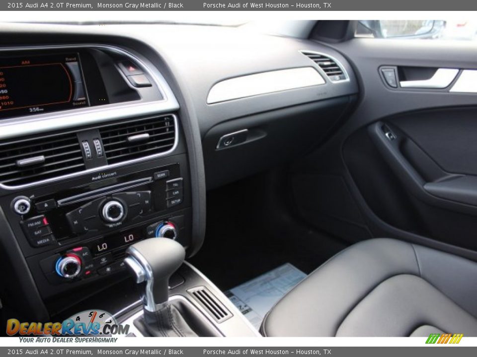 2015 Audi A4 2.0T Premium Monsoon Gray Metallic / Black Photo #13