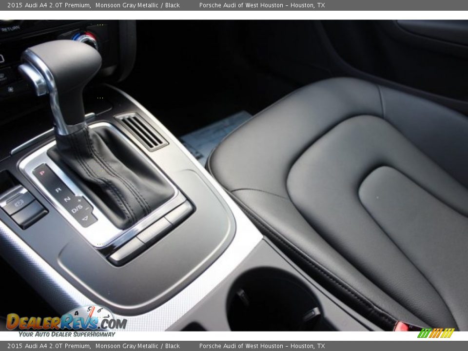 2015 Audi A4 2.0T Premium Monsoon Gray Metallic / Black Photo #14
