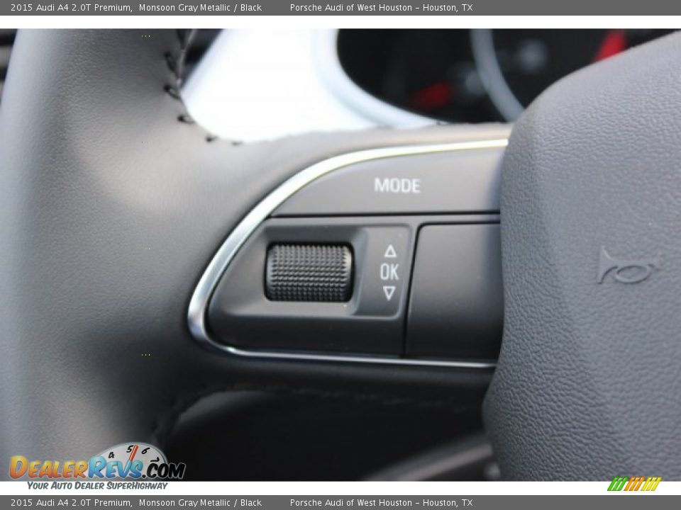 2015 Audi A4 2.0T Premium Monsoon Gray Metallic / Black Photo #20