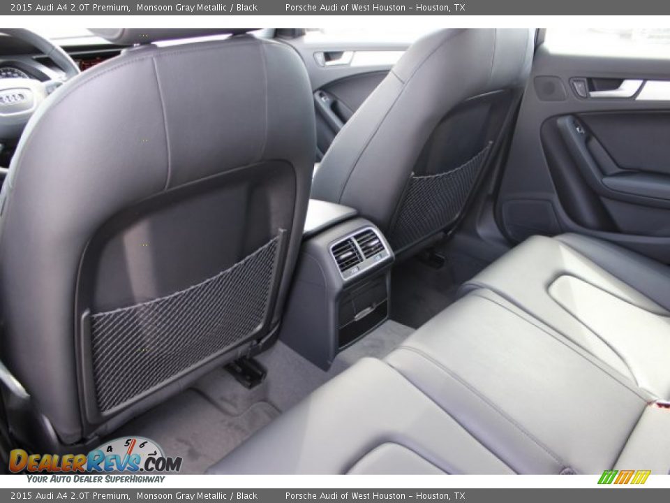2015 Audi A4 2.0T Premium Monsoon Gray Metallic / Black Photo #25