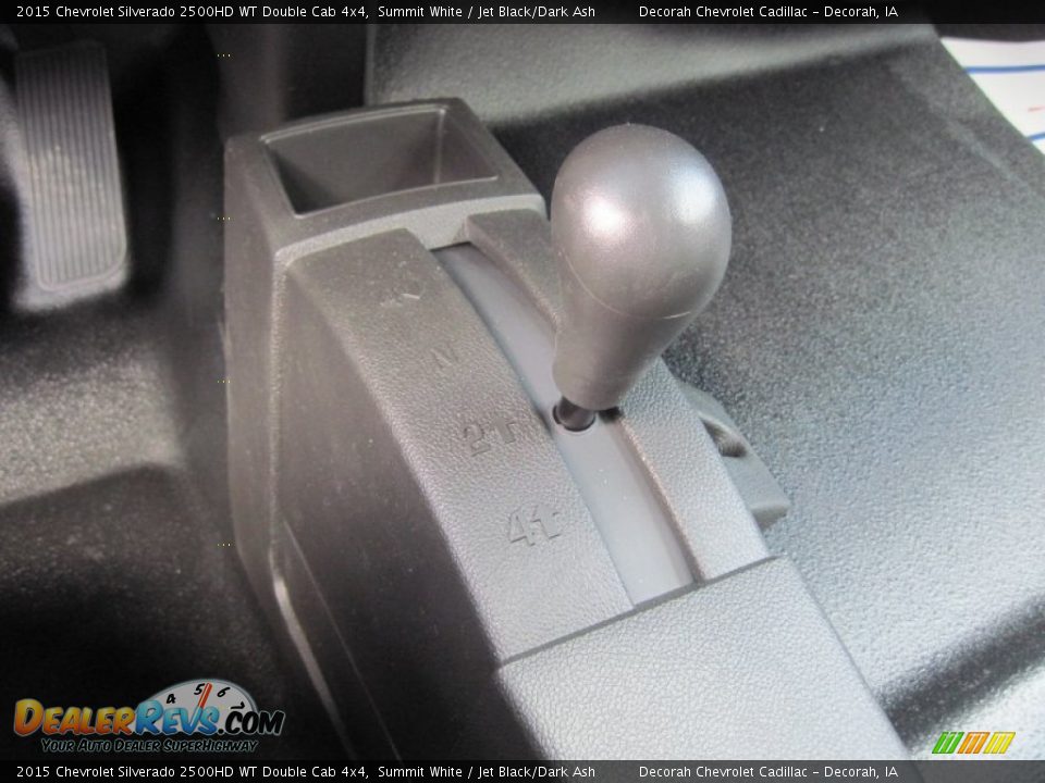 2015 Chevrolet Silverado 2500HD WT Double Cab 4x4 Summit White / Jet Black/Dark Ash Photo #29