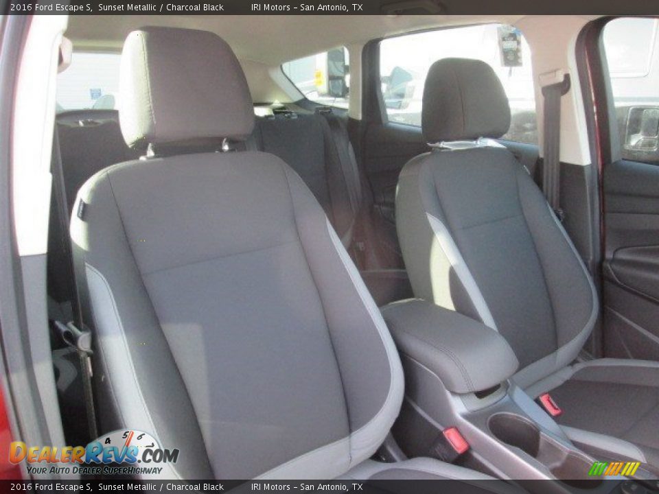 2016 Ford Escape S Sunset Metallic / Charcoal Black Photo #16