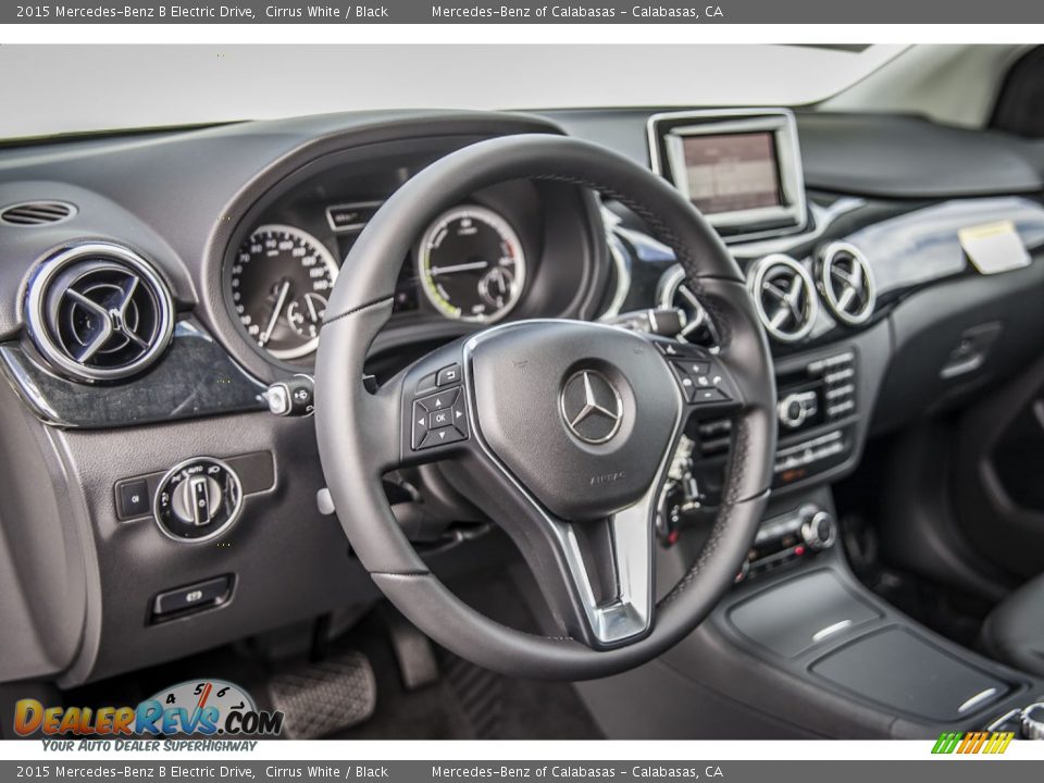 2015 Mercedes-Benz B Electric Drive Cirrus White / Black Photo #5