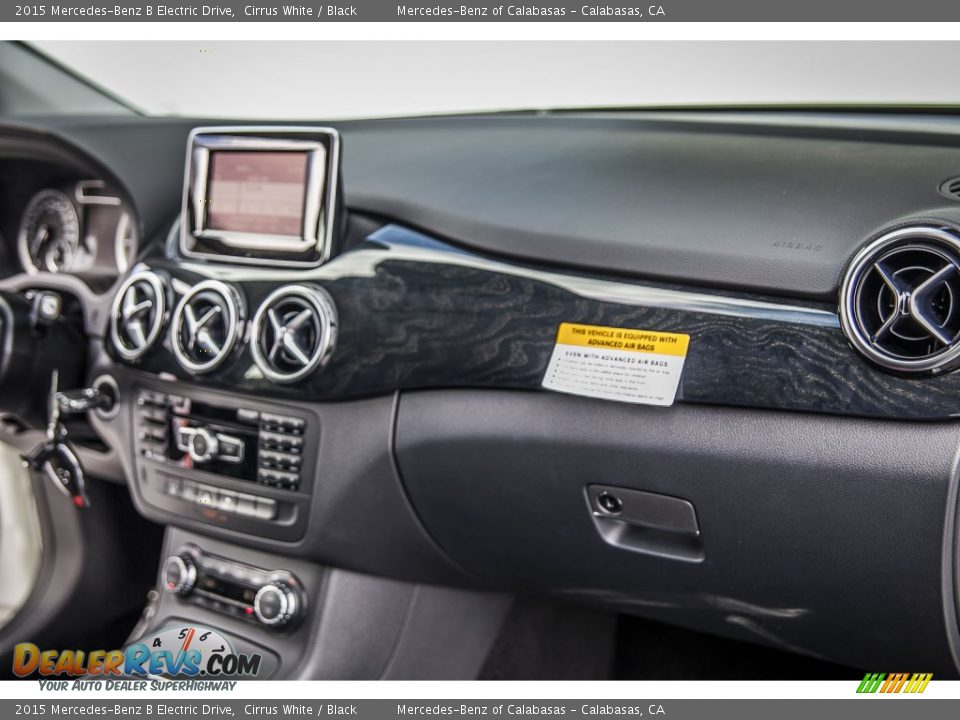 2015 Mercedes-Benz B Electric Drive Cirrus White / Black Photo #8