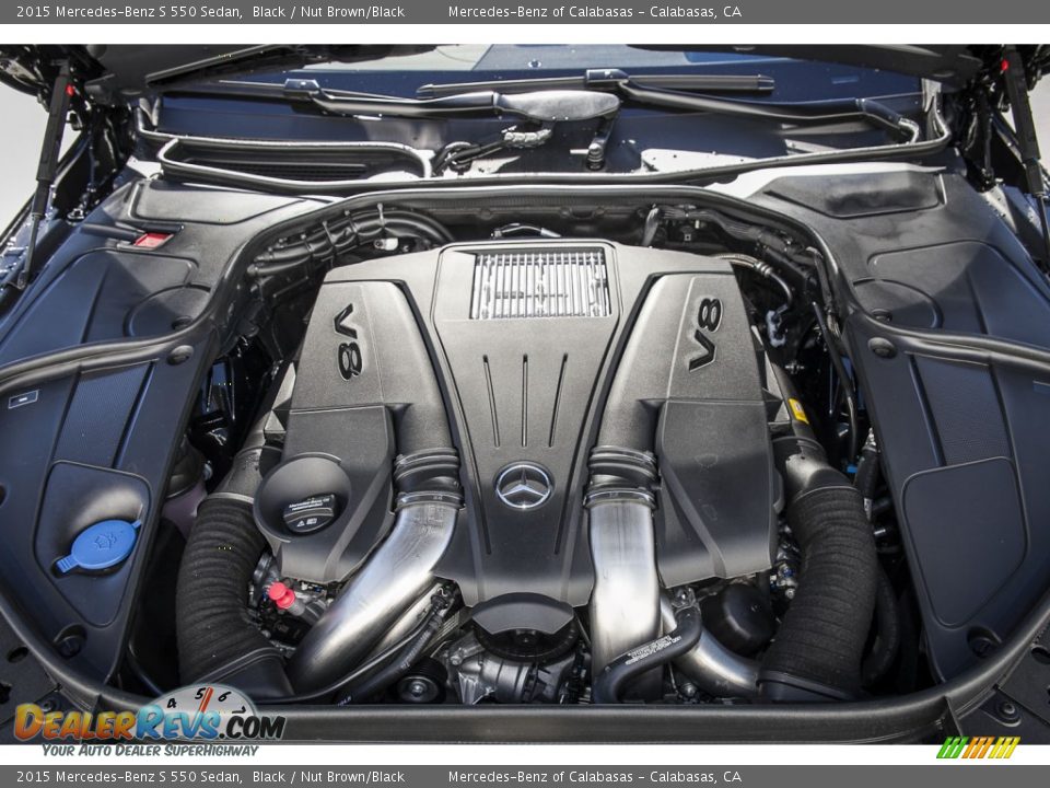 2015 Mercedes-Benz S 550 Sedan 4.6 Liter biturbo DI DOHC 32-Valve VVT V8 Engine Photo #10