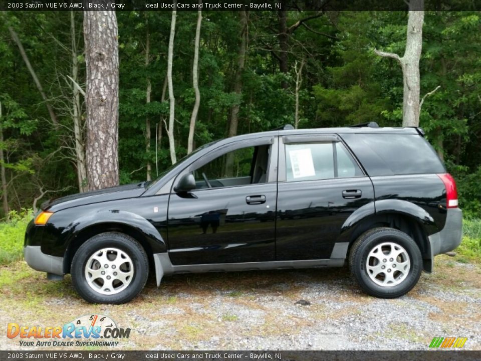 2003 Saturn VUE V6 AWD Black / Gray Photo #3