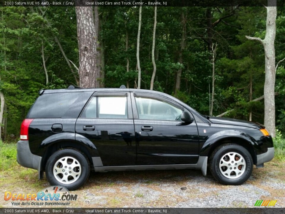 Black 2003 Saturn VUE V6 AWD Photo #7