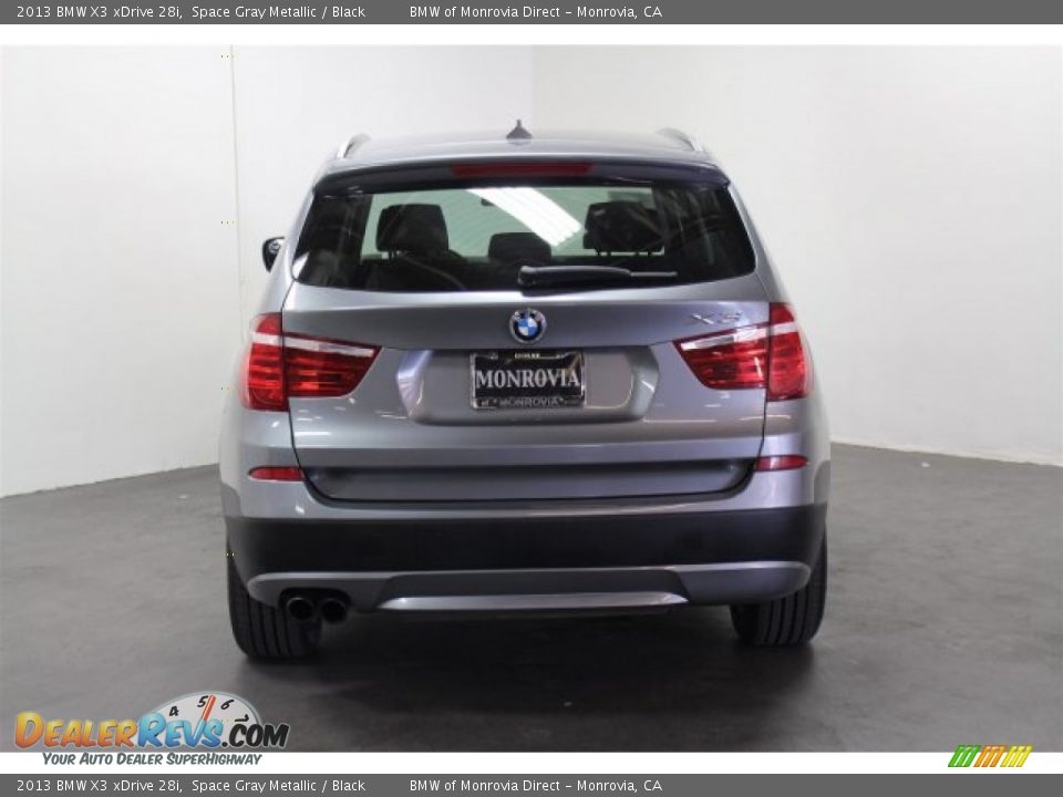 2013 BMW X3 xDrive 28i Space Gray Metallic / Black Photo #8