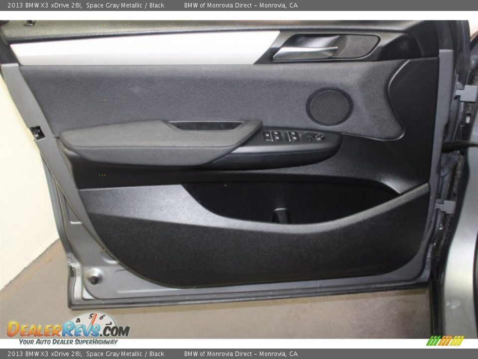 2013 BMW X3 xDrive 28i Space Gray Metallic / Black Photo #17