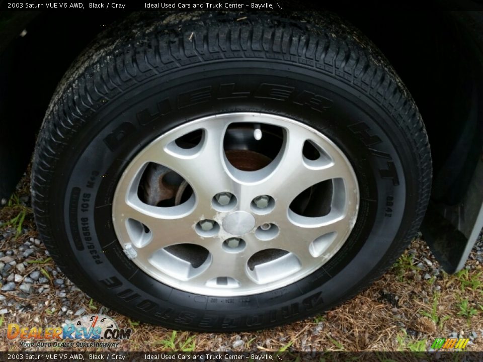 2003 Saturn VUE V6 AWD Black / Gray Photo #27