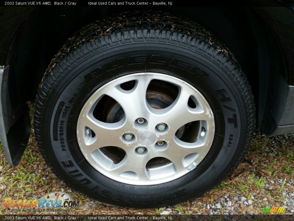2003 Saturn VUE V6 AWD Black / Gray Photo #29