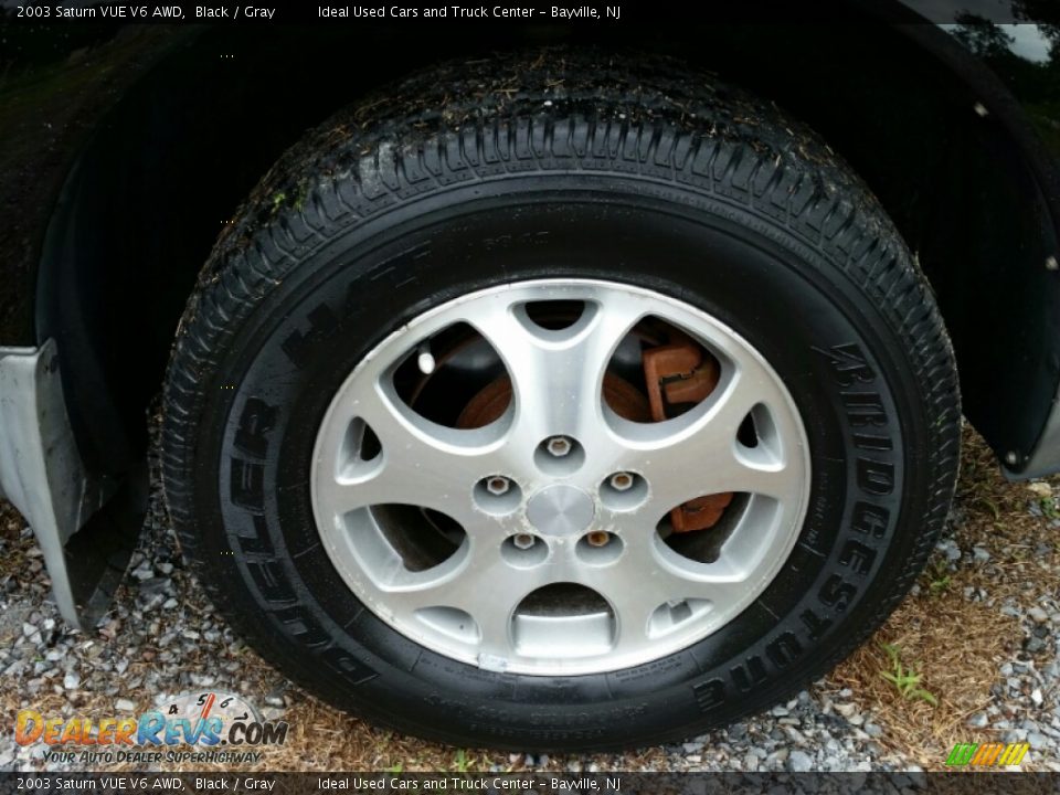 2003 Saturn VUE V6 AWD Black / Gray Photo #30