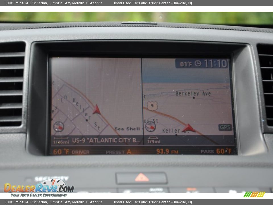 Navigation of 2006 Infiniti M 35x Sedan Photo #18