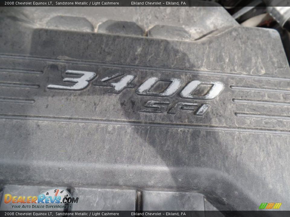 2008 Chevrolet Equinox LT Sandstone Metallic / Light Cashmere Photo #13