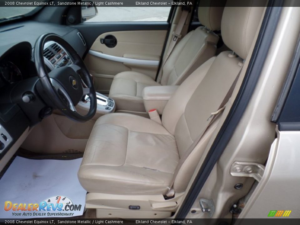 Light Cashmere Interior - 2008 Chevrolet Equinox LT Photo #30