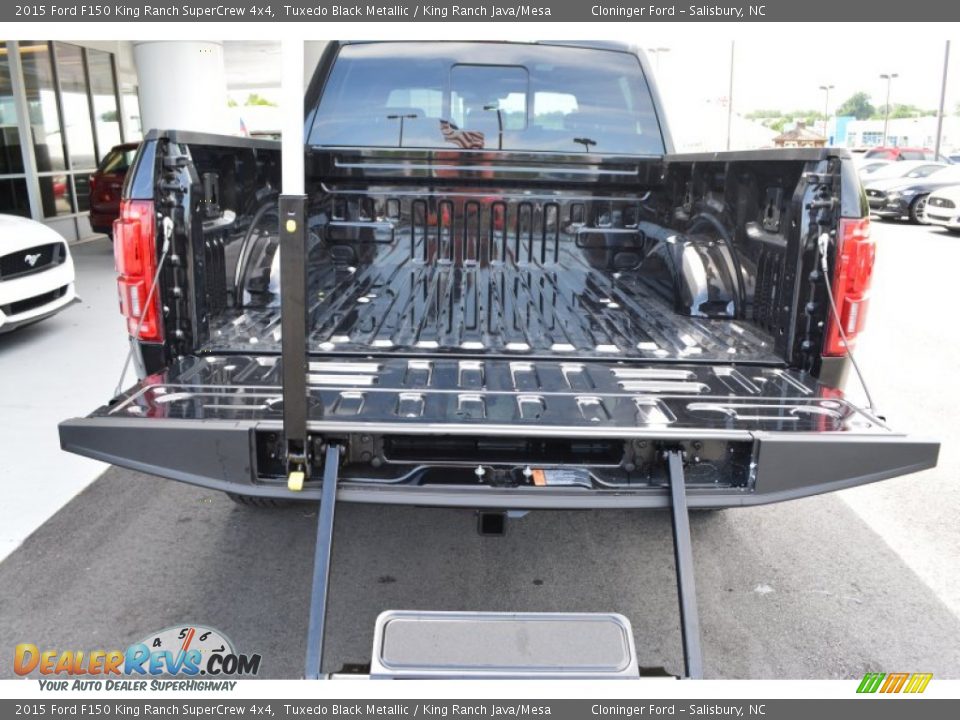 2015 Ford F150 King Ranch SuperCrew 4x4 Tuxedo Black Metallic / King Ranch Java/Mesa Photo #1