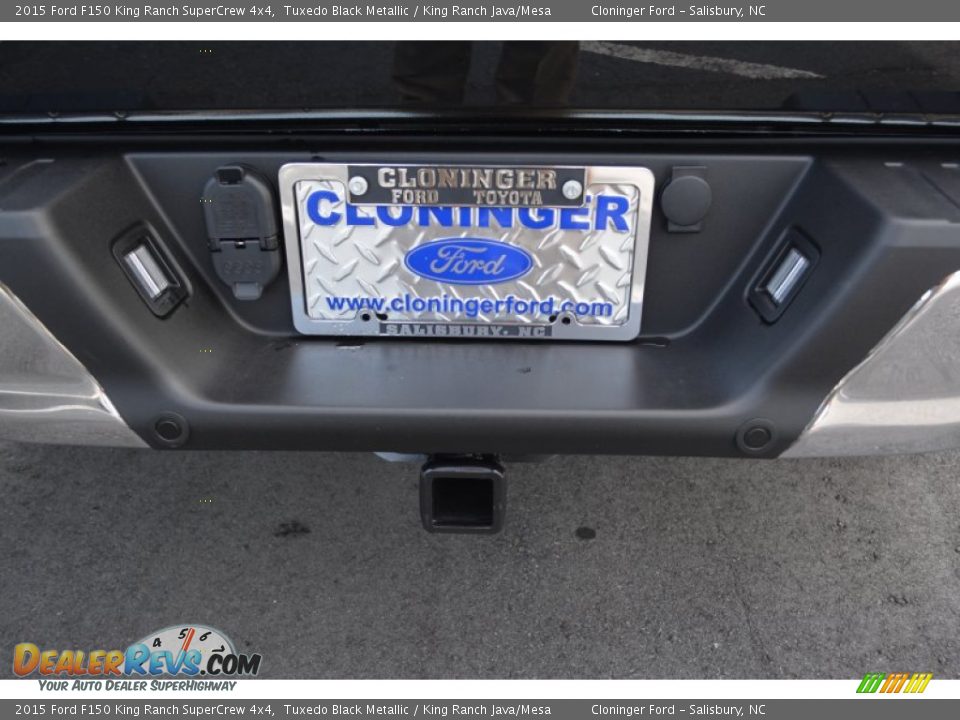 2015 Ford F150 King Ranch SuperCrew 4x4 Tuxedo Black Metallic / King Ranch Java/Mesa Photo #7