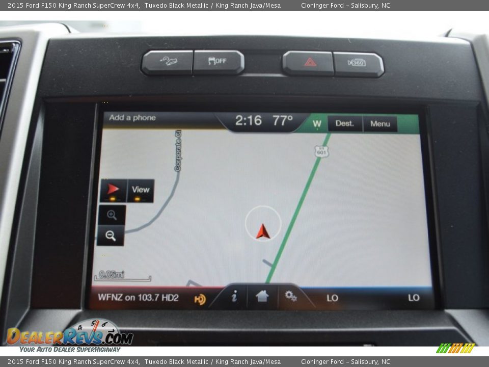 2015 Ford F150 King Ranch SuperCrew 4x4 Tuxedo Black Metallic / King Ranch Java/Mesa Photo #18