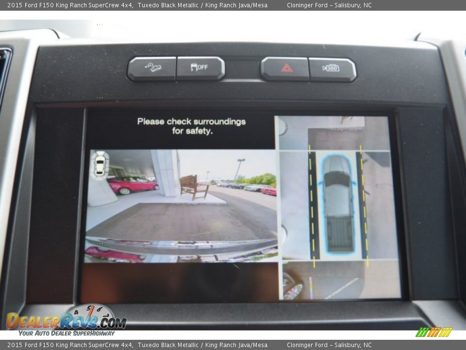 2015 Ford F150 King Ranch SuperCrew 4x4 Tuxedo Black Metallic / King Ranch Java/Mesa Photo #19