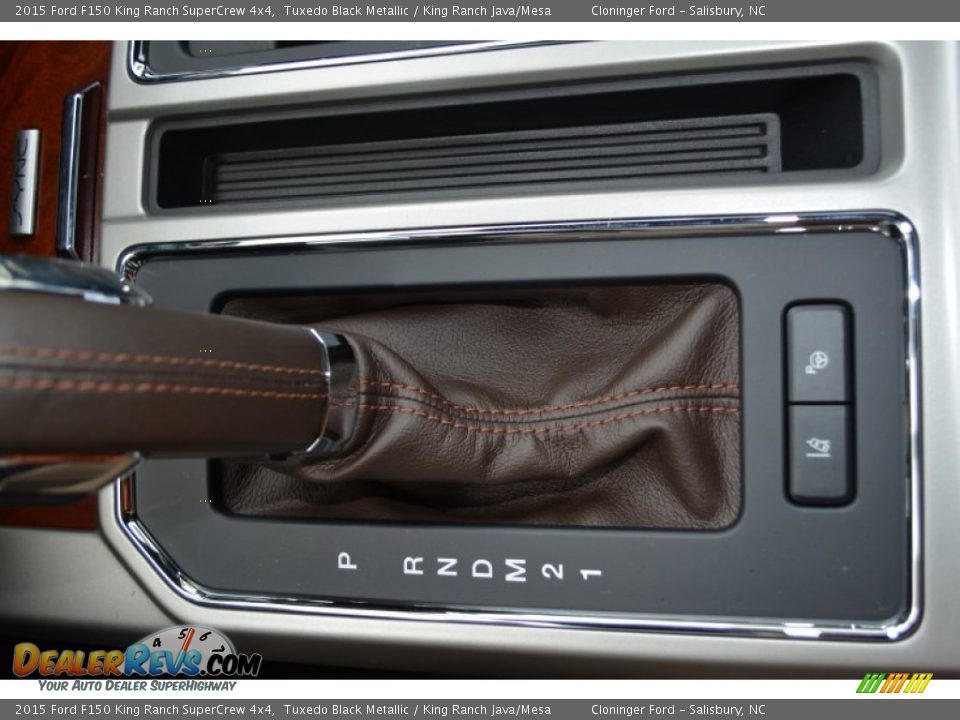 2015 Ford F150 King Ranch SuperCrew 4x4 Tuxedo Black Metallic / King Ranch Java/Mesa Photo #23
