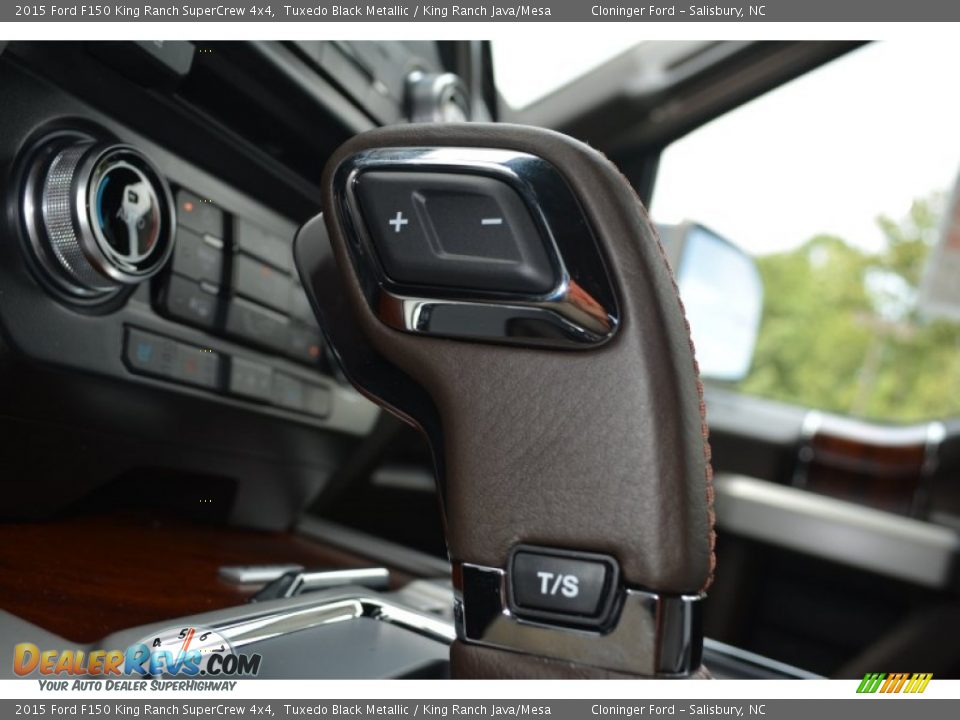 2015 Ford F150 King Ranch SuperCrew 4x4 Tuxedo Black Metallic / King Ranch Java/Mesa Photo #24