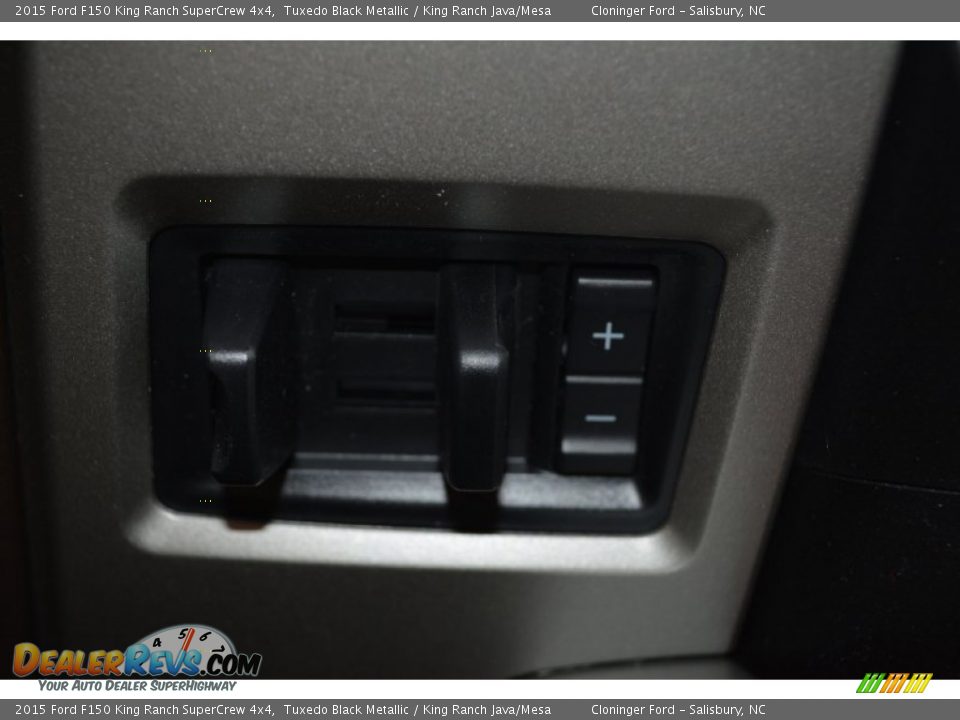 2015 Ford F150 King Ranch SuperCrew 4x4 Tuxedo Black Metallic / King Ranch Java/Mesa Photo #25